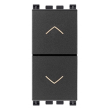 COMMUTATORE VIMAR ARKÃ 2 PULSANTI 10AX GRIGIO - VIMAR 19060 product photo