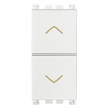 COMMUTATORE 2 PULSANTI 10AX BIANCO - VIMAR 19060.B product photo