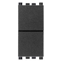 DUE PULSANTI INDIPEND. NO+NO 10A GRIGIO - VIMAR 19066 product photo