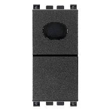 ARKE'-PULSANTE 1P NO 10A CON SPIA GRIGIO - VIMAR 19068 - VIMAR 19068 - VIMAR 19068 product photo