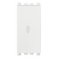 DEVIATORE 1 PULSANTE 10AX ASSIALE BIANCO - VIMAR 19104.B product photo