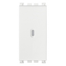 PULSANTE ARKE' 1 PULSANTE NO 10A ASSIALE BIANCO - VIMAR 19108.B product photo