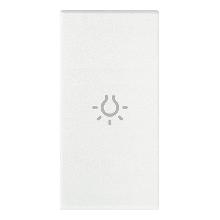 TASTO 1M SIMBOLO LUCE ASSIALE BIANCO - VIMAR 19131.L.B product photo