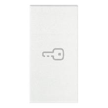 ARKE'-TASTO 1M SIMBOLO CHIAVE ASSIALE BIANCO - VIMAR 19131.P.B - VIMAR 19131.P.B - VIMAR 19131.P.B product photo
