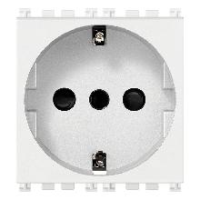 PRESA 2P+T 16A P30 BIANCO - VIMAR 19209.B product photo