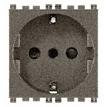 PRESA 2P+T 16A P30 METAL - VIMAR 19209.M - VIMAR 19209.M - VIMAR 19209.M product photo