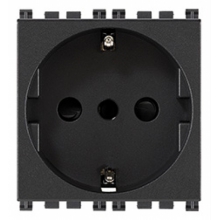 PRESA 2P+T 16A P30 GRIGIO - VIMAR 19209 product photo