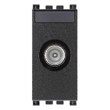 Presa Tv-Rd-Sat Vimar Arkè Passante Grigio 19300.10 - VIMAR 19300.10 - VIMAR 19300.10 product photo