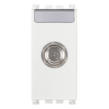 PRESA COASSIALE TIPO F FEMMINA BIANCO - VIMAR 19318.B product photo