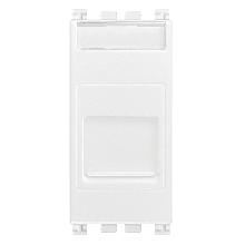 PRESA RJ45 CAT6 UTP CON PORTELLO BIANCO - VIMAR 19337.6.B - VIMAR 19337.6.B product photo
