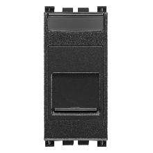 Presa RJ45 Cat6 UTP con portello grigio - VIMAR 19337.6 - VIMAR 19337.6 product photo