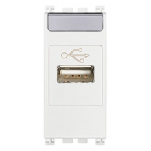 PRESA ARKE' USB BIANCO - VIMAR 19345.B product photo