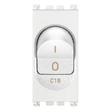 ARKE'-INTERRUTTORE MT 1P+N C10 120-230V BIANCO - VIMAR 19405.10.B - VIMAR 19405.10.B - VIMAR 19405.10.B product photo