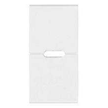 TASTO 1 MODULO NEUTRO PULSANTE BASCULANTI BIANCO - VIMAR 19531.S.B product photo