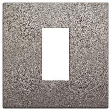 ARKE'-PLACCA CLASSIC 1M TITANIO MATT - VIMAR 19641.04 - VIMAR 19641.04 - VIMAR 19641.04 product photo