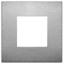 ARKE'-PLACCA CLASSIC 2M ALLUMINIO LAVA - VIMAR 19642.16 - VIMAR 19642.16 product photo