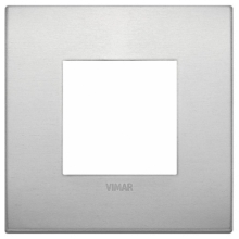 PLACCA CLASSIC 2M ALLUMINIO NATURALE - VIMAR 19642.15 - VIMAR 19642.15 product photo