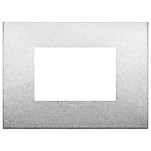 PLACCA CLASSIC 3M ARGENTO - VIMAR 19653.03 - VIMAR 19653.03 product photo