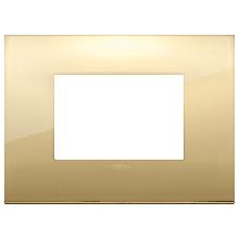ARKE'-PLACCA CLASSIC 3M METALLO ORO - VIMAR 19653.07 - VIMAR 19653.07 product photo