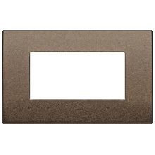 ARKE'-PLACCA CLASSIC ALLUMINIO 4M BRONZO SCURO - VIMAR 19654.17 - VIMAR 19654.17 - VIMAR 19654.17 product photo