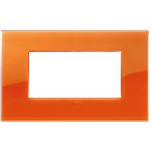 ARKE'-PLACCA CLASSIC 4M TECNOPOL.REFLEX ORANGE - VIMAR 19654.63 - VIMAR 19654.63 - VIMAR 19654.63 product photo