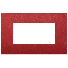 ARKE' PLACCA CLASSIC 4M ROSSO MATT - VIMAR 19654.75 - VIMAR 19654.75 - VIMAR 19654.75 product photo