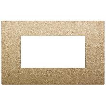 ARKE'-PLACCA CLASSIC 4M TECNOPOL.ORO MATT - VIMAR 19654.78 - VIMAR 19654.78 - VIMAR 19654.78 product photo