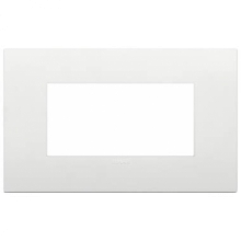 PLACCA CLASSIC 4 MODULI BIANCO - VIMAR 19654.74 product photo