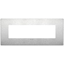 ARKE'-PLACCA CLASSIC 7M ALLUMINIO NATURALE - VIMAR 19657.15 - VIMAR 19657.15 product photo