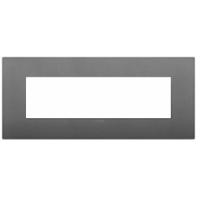 PLACCA CLASSIC 7 MODULI GRIGIO - VIMAR 19657.72 product photo