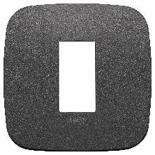 ARKE'-PLACCA ROUND 1M SCT.TONDA MET.GRAFITE MATT - VIMAR 19671.21 - VIMAR 19671.21 - VIMAR 19671.21 product photo