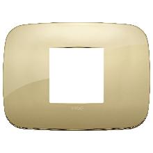 ARKE'-PLACCA ROUND 2M CENTRALI METAL ORO - VIMAR 19682.27 - VIMAR 19682.27 - VIMAR 19682.27 product photo