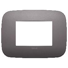 ARKE'-PLACCA ROUND 3M METAL NICHEL DARK - VIMAR 19683.29 - VIMAR 19683.29 product photo