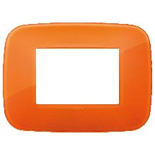 ARKE'-PLACCA ROUND 3M TECNOP.REFLEX ORANGE - VIMAR 19683.63 - VIMAR 19683.63 product photo