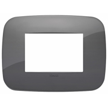PLACCA ROUND 3 MODULI GRIGIO - VIMAR 19683.82 product photo
