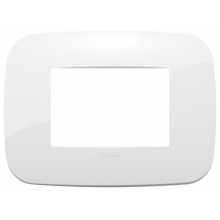 PLACCA ROUND 3 MODULI BIANCO - VIMAR 19683.84 product photo