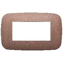 ARKE'-PLACCA ROUND 4M METAL.BRONZO MATT - VIMAR 19684.24 - VIMAR 19684.24 product photo