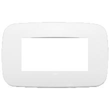 ARKE'-PLACCA ROUND 4M METAL.POLAR MATT - VIMAR 19684.26 - VIMAR 19684.26 product photo