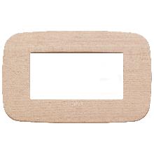 PLACCA ROUND 4M ACERO - VIMAR 19684.53 - VIMAR 19684.53 product photo