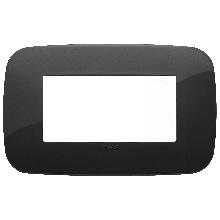 ARKE'-PLACCA ROUND 4M TECNOP.NERO - VIMAR 19684.81 - VIMAR 19684.81 product photo