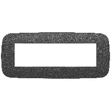 ARKE'-PLACCA ROUND 7M METAL.GRAFITE MATT - VIMAR 19687.21 - VIMAR 19687.21 product photo