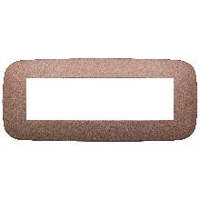 ARKE'-PLACCA ROUND 7M METAL.BRONZO MATT - VIMAR 19687.24 - VIMAR 19687.24 product photo