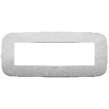 ARKE'-PLACCA ROUND 7M TECNOP.SILVER - VIMAR 19687.89 - VIMAR 19687.89 product photo