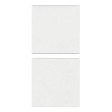 ARKE'-DUE MEZZI TASTI 1M FISSI NEUTRI BIANCO - VIMAR 19751.0.B - VIMAR 19751.0.B - VIMAR 19751.0.B product photo