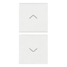 ARKE'-DUE MEZZI TASTI 1M SIMBOLI FRECCE BIANCO - VIMAR 19751.2.B - VIMAR 19751.2.B - VIMAR 19751.2.B product photo