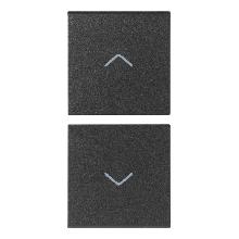ARKE'DUE MEZZI TASTI 1M SIMBOLI FRECCE GRIGIO - VIMAR 19751.2 - VIMAR 19751.2 - VIMAR 19751.2 product photo