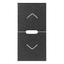 Due mezzi tasti 1M simboli frecce grigio - VIMAR 19755.2 - VIMAR 19755.2 product photo