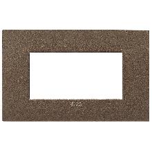 Placca fit 4M bronzo matt - VIMAR 19954.24 - VIMAR 19954.24 product photo