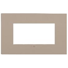 Placca fit 4M tortora - VIMAR 19954.32 - VIMAR 19954.32 product photo