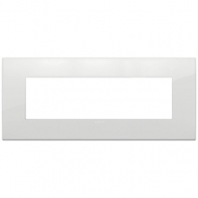 PLACCA ARKÉ FIT 7 MODULI METALLO POLAR MATT - VIMAR 19957.26 product photo